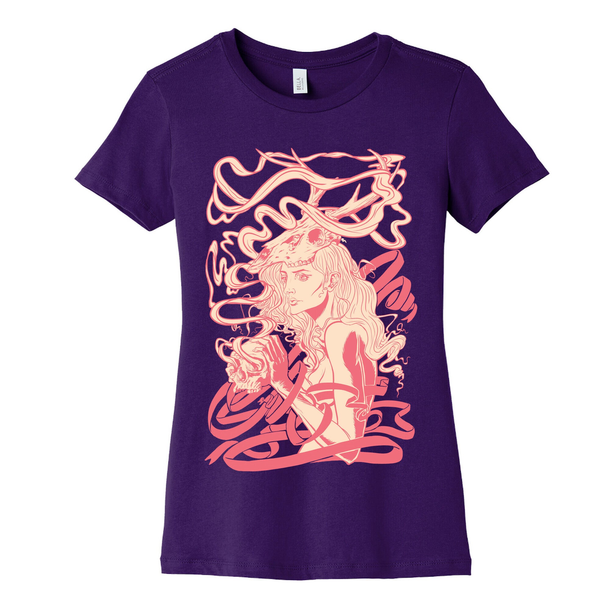 Skull Witch Women's Cotton Tee